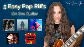5 Easy Pop Riffs on Guitar | Riff Wednesday Compilation
