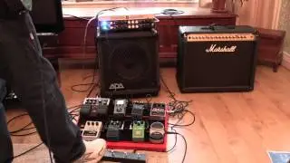 Yamaha THR100 pedals amp head test review