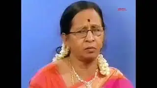 K Bhama(Smt)vocal slokam ragamaliga Pachaimamalai followed by nandatanaya   devarnama Purandaradasar