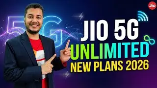 Jio 5G Unlimited New Plans 2026 | Best Jio 5G Recharge with Unlimited Data 🔥