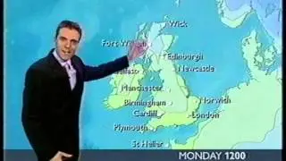 BBC Weather 22nd January 2004