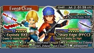 Dissidia FF Opera Omnia - Keiss Banner Pulls