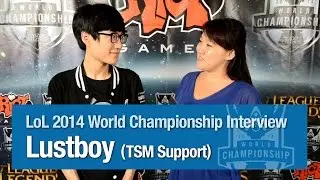 LoL 2014 World Championship Interview - Lustboy (TSM support)