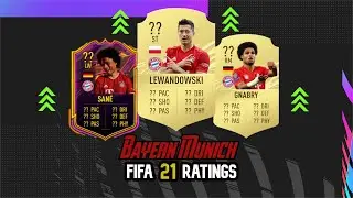 BAYERN MUNICH FIFA 21 RATINGS | 86 GNABRY?!? |