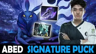 ABED SIGNATURE PUCK w/ MAGE SLAYER BUILD | DOTA 2 Gameplay