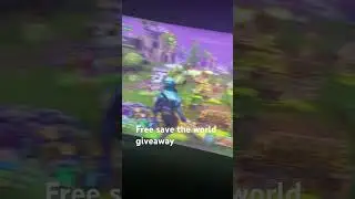 Free save the world giveaway #giveaway #fortnite #fortnitelive #stw #gaming #savetheworld