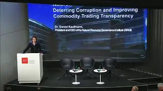 Natural resources: deterring corruption and improving commodities trading transparency