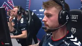 BlameF feeling sick between his match between NIP