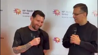 Messi&rsquo;s Interview In India | GOAT Tour 2025
