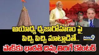 India Strong Counter to Pakistan Over Ayodhya | అయోధ్య ధ్వజారోహణం పై పిచ్చి పిచ్చి మాట్లాడితే..