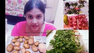 The Right Way to Clean Vegetables and Fruits ! How I Wash My Vegetables !