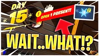 WHERE is the 15TH PRESENT in Fortnite Winterfest 2021? (LAST Fortnite Present Info!)