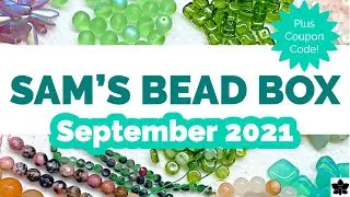 Sam's Bead Box Monthly Subscription September 2021