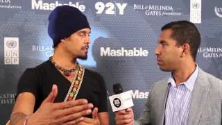 Michael Franti, Sara Agah: Social Good Summit 2014