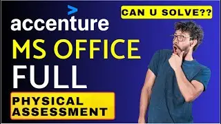 29 Sep | Accenture Common Application and MS Office | Accenture Cognitive Assessment 2023