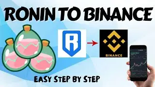 SLP - RONIN TO BINANCE - NO GAS FEE