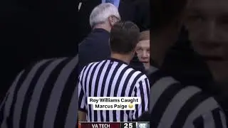 Great catch coach 🤲 #unctarheels #uncbasketball  #accbasketball #basketball #ncaambb #tarheels