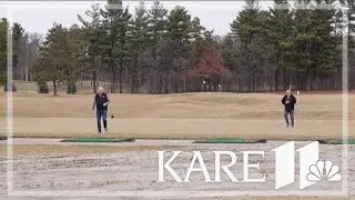 Golf courses reopen for unseasonably warm weather