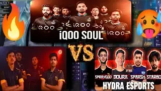 IQOO SOUL VS TEAM X SPARK & HYDRA | IQOO SOUL DOMINANT | #bgmi #iadxgaming #trending #mortal #scout