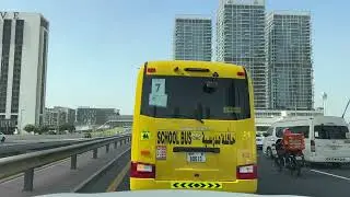 Business Bay to Jumeirah Post Office Road Trip | Dubai City Drive 4K 🚗Smooth Streets & Coastal Views