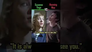 HENNING MAY vs SUZANNE VEGA - Tom's Diner - #shorts #versus #music