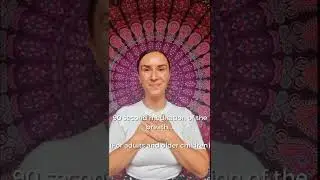 90 Second meditation of the breath- Enjoy