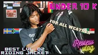 BEST RIDING JACKET UNDER 10000 | my first riding jacket | Review vlog of RYNOX GT VOL 4