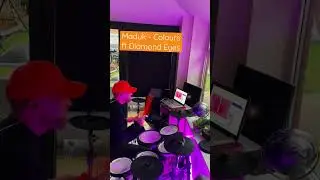 Maduk - Colours ft Diamond Eyes #shorts #drums #short #drumnbass #live