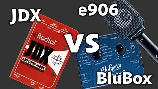 Cab Sims: IR vs Analog vs Microphone (BluBox, JDX, e906)