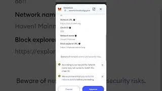 How to Add Haven1 Mainnet in Metamask wallet | Haven1 Network Add to Metamask #haven1