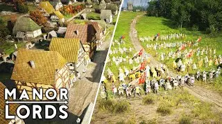 Son Seviye Yapılar ve Büyük Bölge Savaşı! | Manor Lords - Final