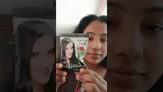 kaveri henna hair color with herbal Protection, natural black color, soft, silky and strong hair