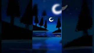 nigth scenery drawing