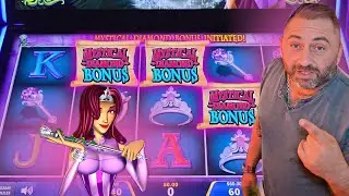 DIAMOND QUEEN BONUS JACKPOT! My sugar momma comes through! 🤮