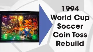 1994 Bally Pinball World Cup Soccer Coin Toss