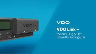 VDO Link &ndash; the only Plug & Play telematics tachograph