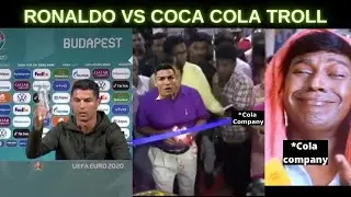 Ronaldo Move COCA COLA Bottle 70000 Crore Loss Troll - Tuber Trendz