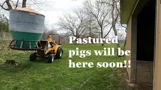 Prepping for Pastured Pigs with an Osborne Hog Feeder