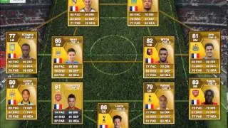 FIFA 13 | French Squad Builder | 140k |