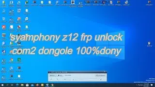 Symphony Z12 FRP Remove Done BY CM2 Symphony Z12 Frp Google Account Remove CM2.....jahid