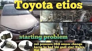 Toyota etios starting problem