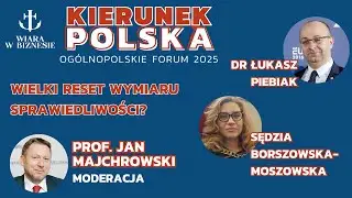 Wielki Reset Wymiaru Sprawiedliwości - dr Piebiak, Borszowska-Moszowska, prof. Majchrowski