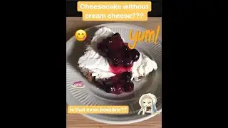Trying Craevings No bake creamy cheesecake | with No cream cheese (a.k.a coffee creamer cheesecake)