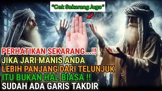 JIWA TERPILIH✨SUDAH DITAKDIRKAN❗PAHAMI INI JIKA JARI MANIS MU LEBIH PANJANG DARI JARI TELUNJUK, WOW😱