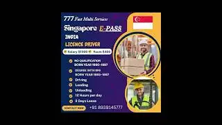 # Singapore jobs # ware house jobs # driver jobs