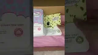 Packing our biggest sheet mask order #kbeauty #koreanskincare #sheetmask