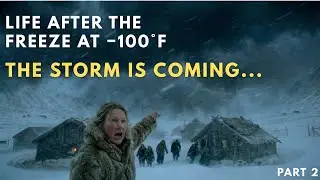 They Live at −100°F Part 2  A Storm Comes After the Freeze ❄️🥶❄️