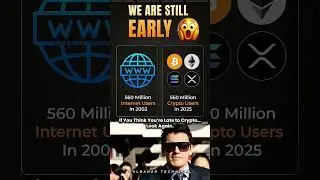 2002 Internet vs. 2025 Crypto Adoption!  The Crypto Revolution: Just Getting Started?