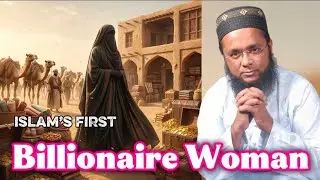 ✨Islam&rsquo;s 1,st Billionaire Woman Sahabiyah ✨💎📈🌍 #MuftiabuhammadOfficial Muftitariqmasood #Billionaire