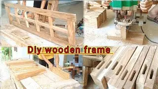 How to make a ventilation window frame || use router machine || woodworking tips 